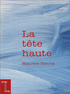 cover image of La tête haute